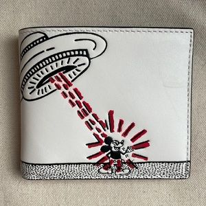 Coach Mickey x Keith Haring Wallet